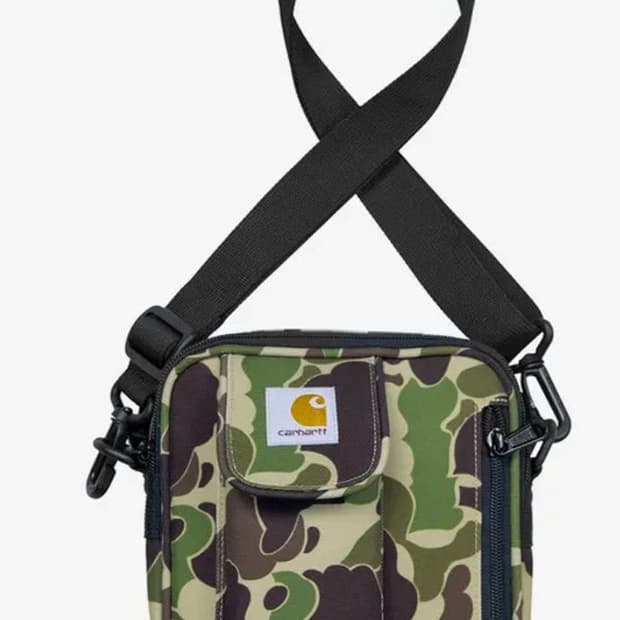 칼하트 WIP 에센셜 크로스 백 카모