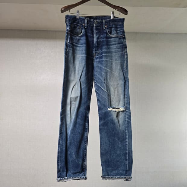 일본산 리바이스 Big E 셀비지데님