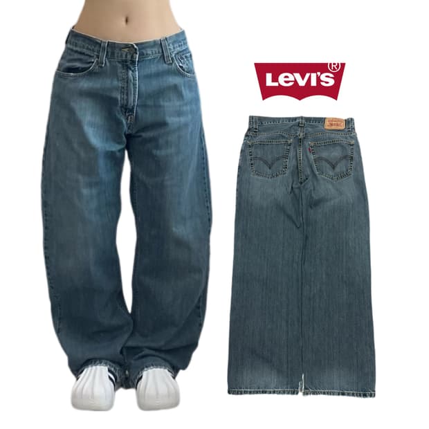 리바이스 00s 559 새깅 워싱 데님팬츠