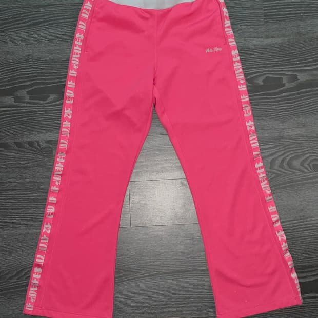 76s 06s 고전키티 헬로키티 핫핑크 트레이닝팬츠 키치 갸루 산리오