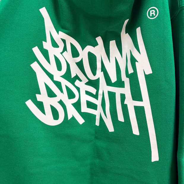 브라운브레스 후드 M 그린