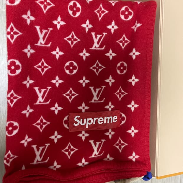 루이비통 슈프림 블랭킷 새상품