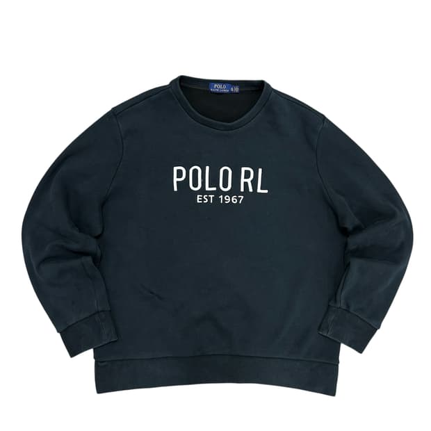 폴로 RL 자수로고 맨투맨(XL)