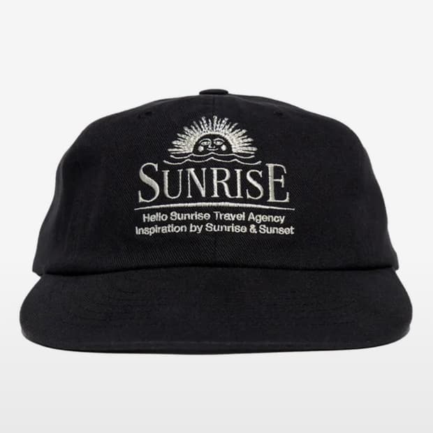 헬로 선라이즈 볼캡 모자