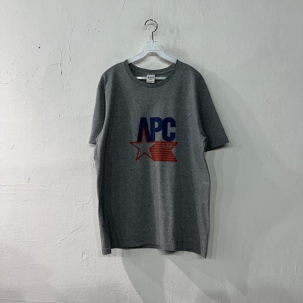 APC 아페쎄 USA 로고 반팔티 105-110
