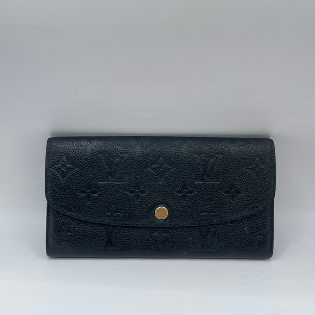 루이비통 에밀리 앙프렝뜨 장지갑 블랙