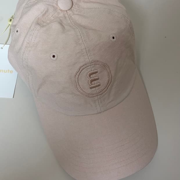 새상품) 미닛뮤트 볼캡 워싱핑크 리미티드