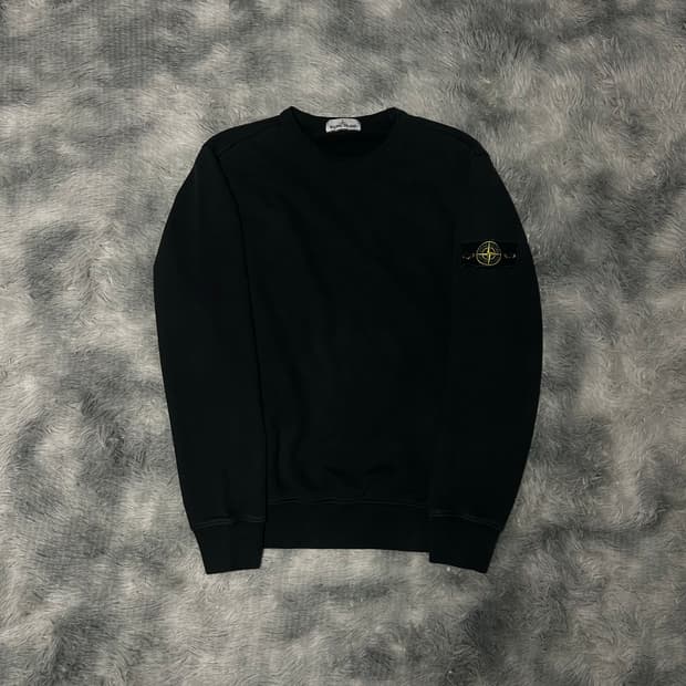 [XL size] 스톤아일랜드 맨투맨 블랙