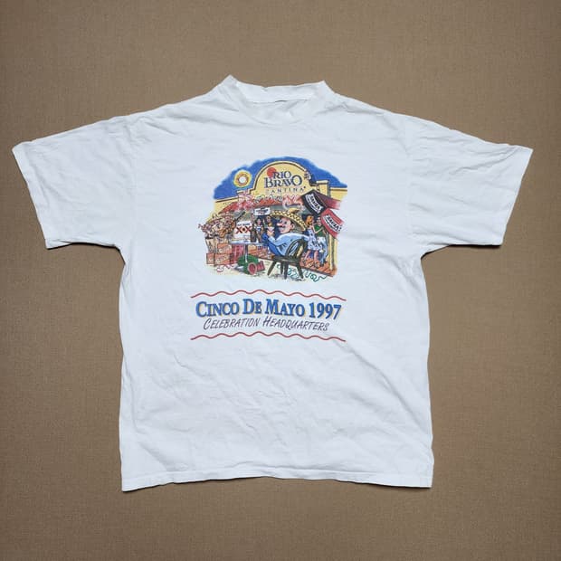 1997 Rio Bravo Cantina Cinco De Mayo 티셔츠