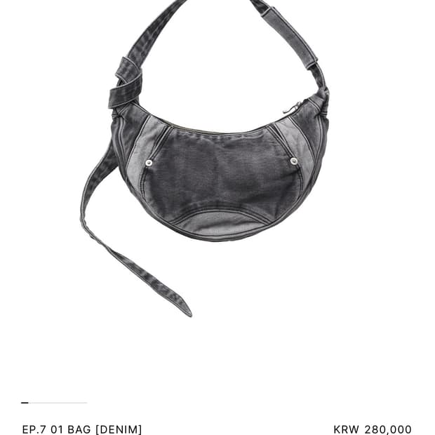 Xlim ep.7 denim bag
