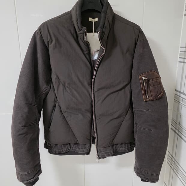 엑슬림 xlim ep.8 다운 자켓 브라운 M