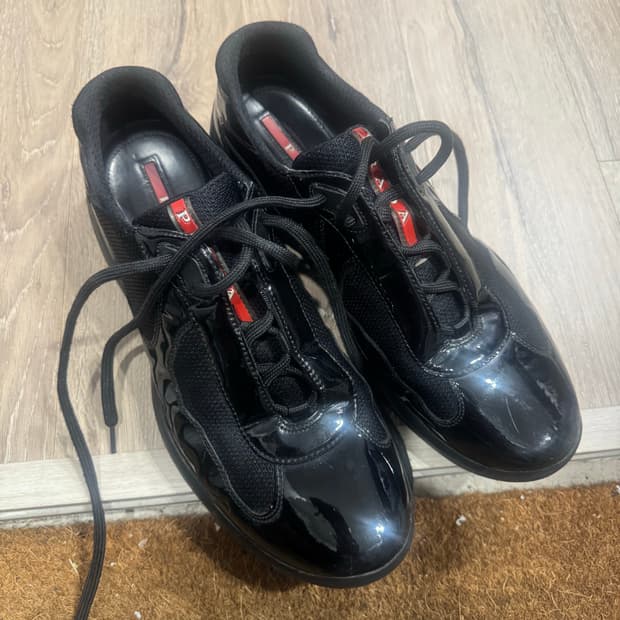 프라다 아메리카컵 유광 uk 8