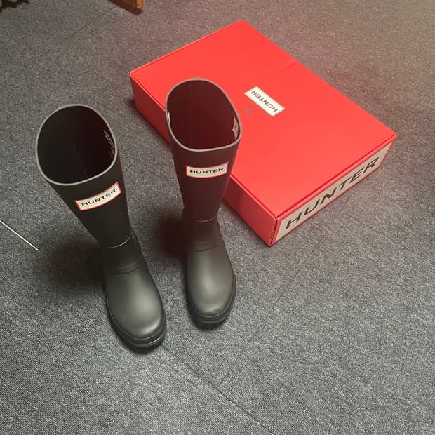 헌터 레인 부츠
