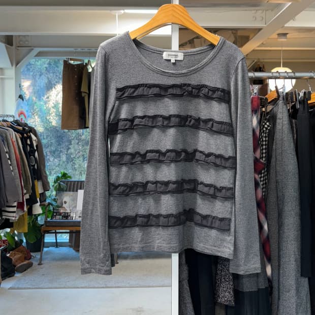 소니아 리키엘 프릴 롱슬리브