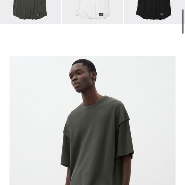 GU x Undercover 드라이 와플 티셔츠 XL