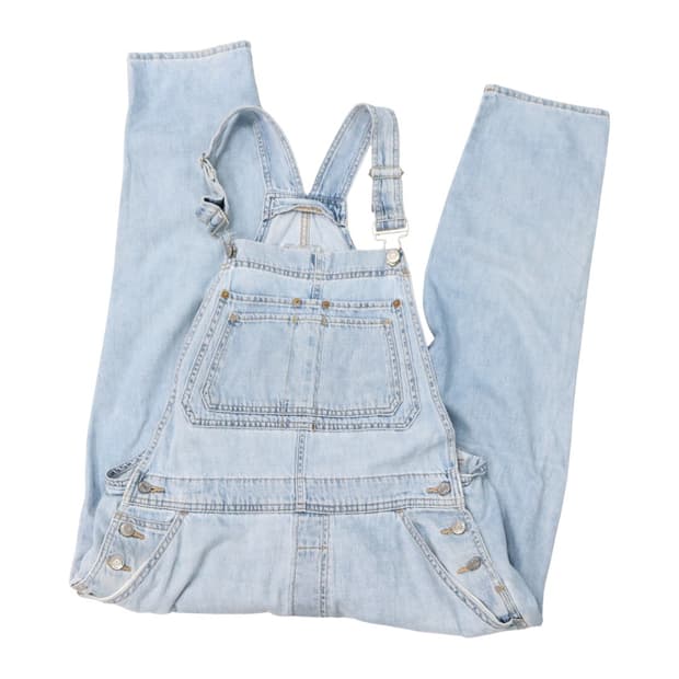 GAP 갭 빈티지 라이트 블루 데님 오버롤 (M)