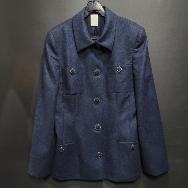 VERSACE CLASSIC V2 베르사체 이태리 각인 버튼 울 자켓
