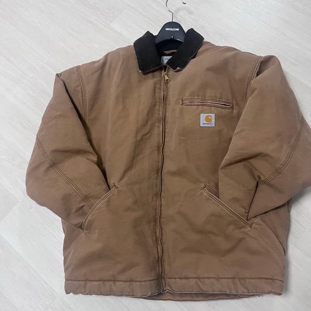 XL 칼하트 디트로이트 WIP OG 디트로이트 토바코 브라운