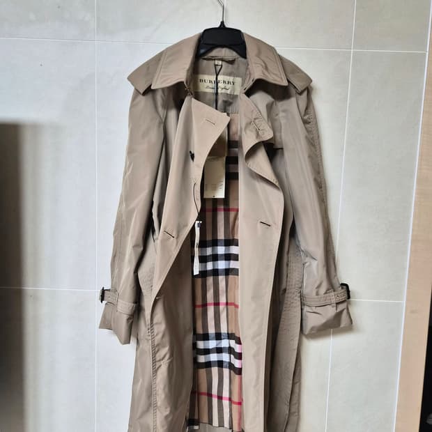 버버리정품 발모랄 트렌치코트 66