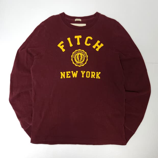 아베크롬비 A&F 뉴욕 롱슬리브 L