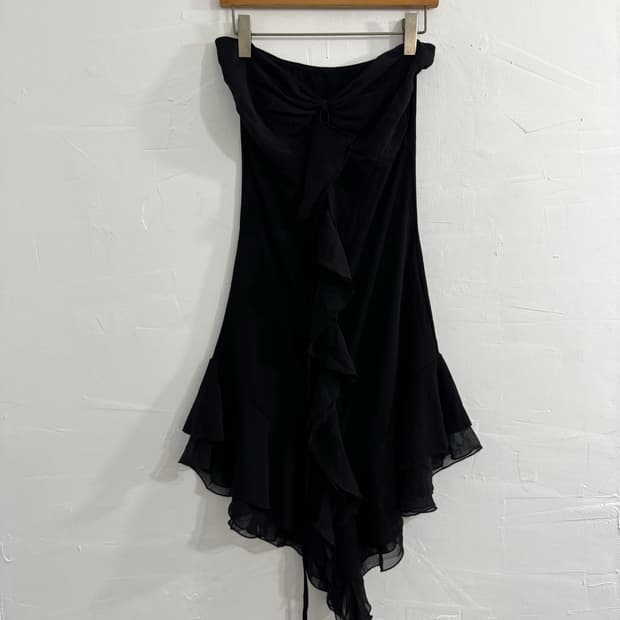 love me ruffle offshoulder dress