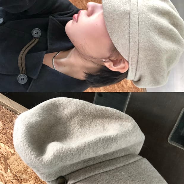 favorie wool soft-cap