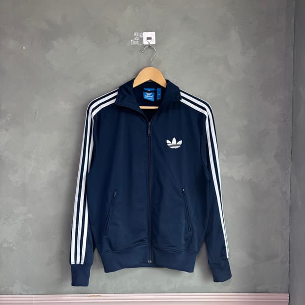 아디다스 파이어버드 져지 트랙탑 네이비