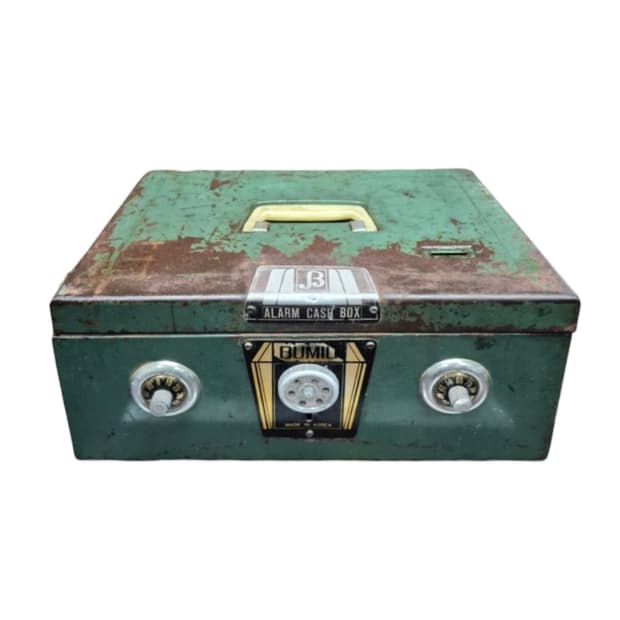 70‘s 빈티지 아날로그 금고