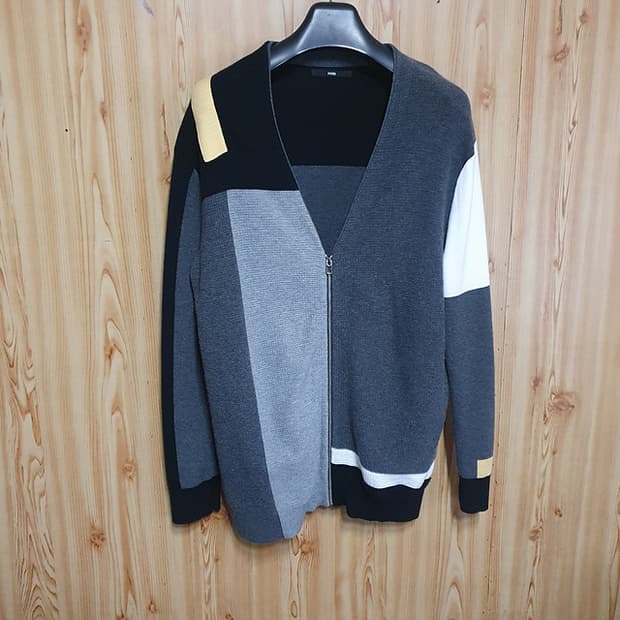 시스템 집업 가디건 95