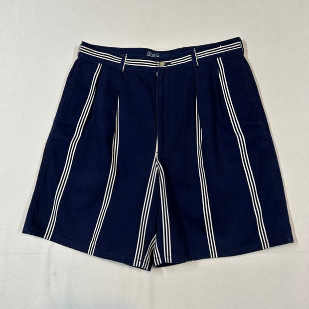32inch) 폴로 랄프로렌 90s 빈티지 클래식 2T 면바지 반바지