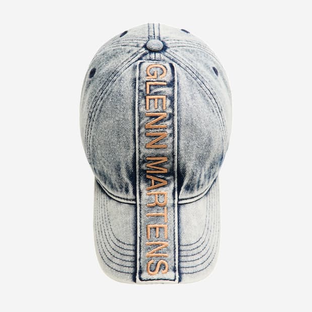 H&M x 글렌 마틴스 데님 캡 모자