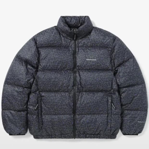 디스이즈네버뎃 레오파드 패딩 s사이즈