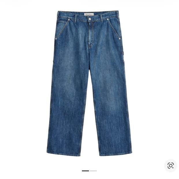 [50]아워레가시 조이너 트라우저 웨스트 블루 데님 판매합니다 50사이즈