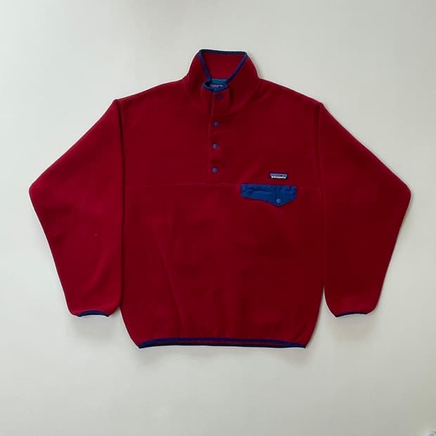 [M] 파타고니아 신칠라 플리스 후리스 레드