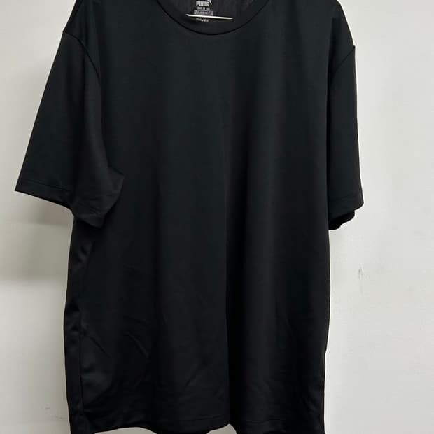 푸마 3XL 블랙 반팔티