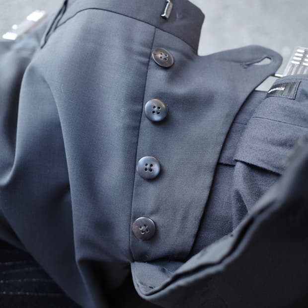 Jil Sander Tailor Made Black Wool Trouse