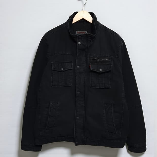 XL LEVIS 리바이스 워크웨어 자켓 워시드블랙 트러커자켓