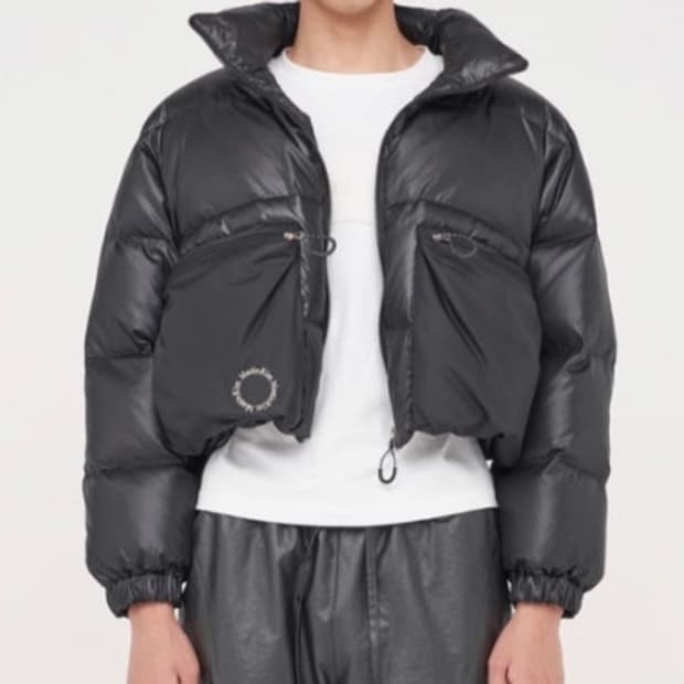 마뗑킴 BIG POCKET SHORT DOWN JUMPER