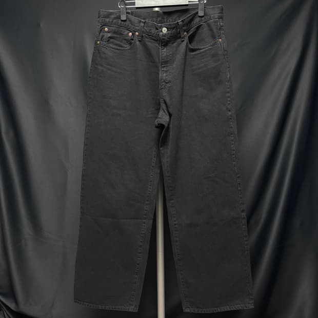 3) unused 언유즈드 25AW 배기 데님