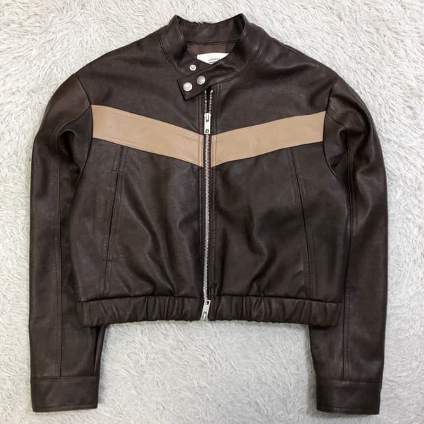 라퍼지스토어 레더 자켓/#2504