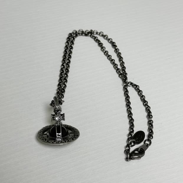 비비안웨스트우드 고딕 orb 팬던트 목걸이