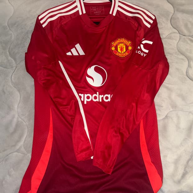 맨체스터 유나이티드 홈 유니폼 긴팔