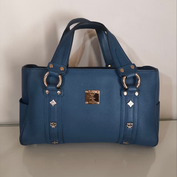 엠씨엠 MCM 비세토스 토트백 가죽