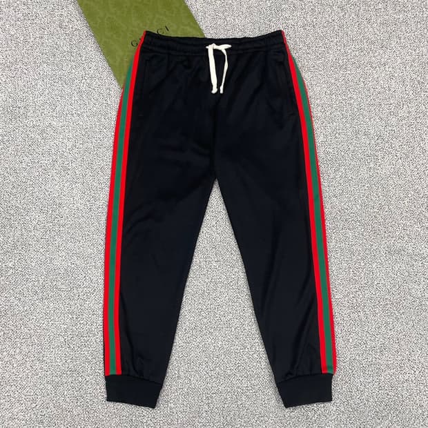 [L] 구찌 삼선 트레이닝 바지