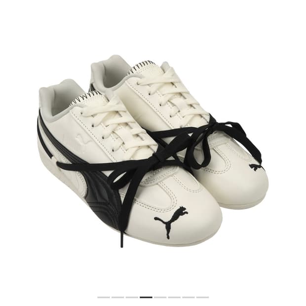 푸마 x 로제 스피드캣 LEA 웜 화이트 블랙