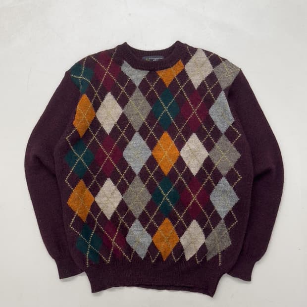 gim 아가일 니트