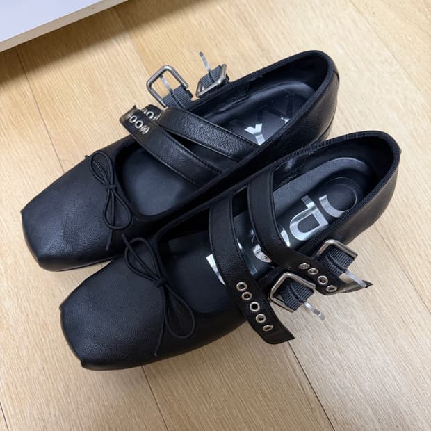 오픈와이와이 버클 발레 플랫 235 (37)