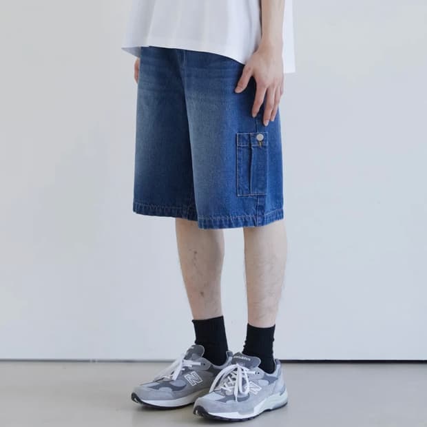 주앙옴므 버뮤다 데님팬츠