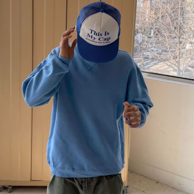 MADE IN USA 🇺🇸 90's 러셀 맨투맨 블랭크