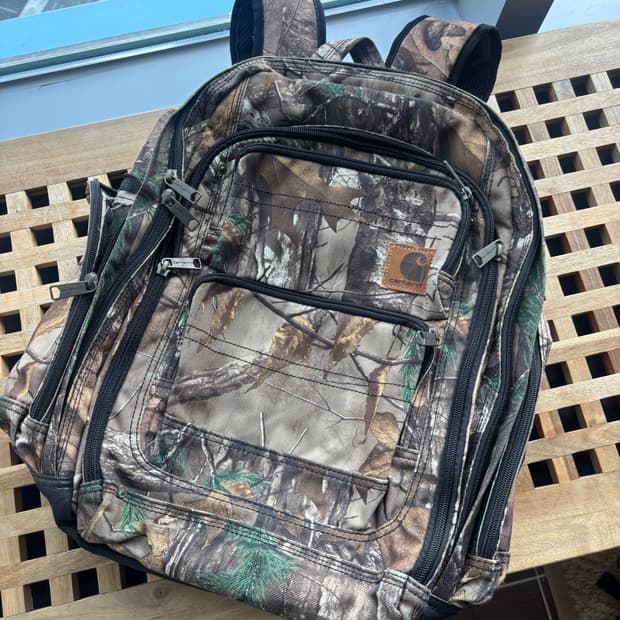 칼하트 리얼카모 백팩